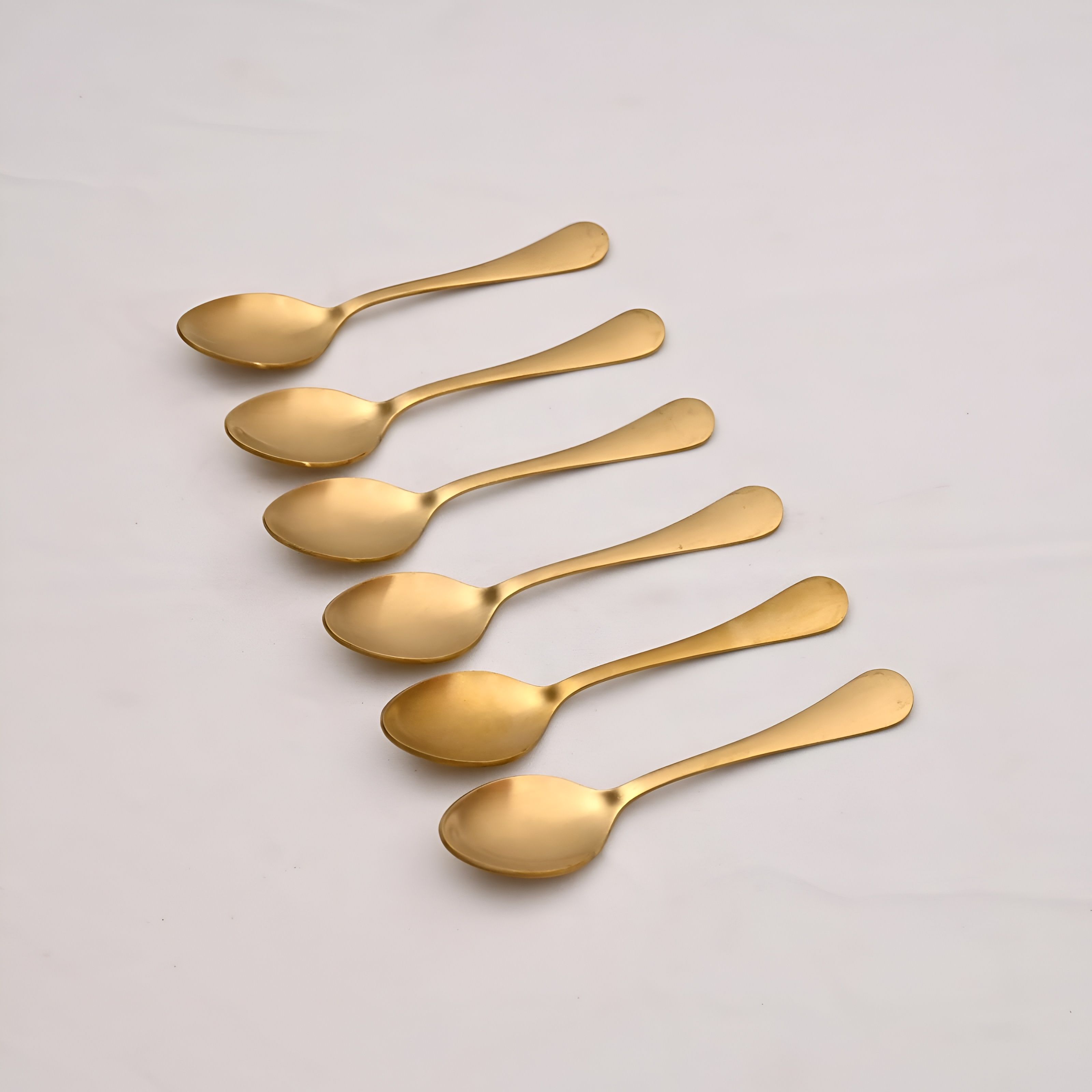 Stainless Steel Golden Table Spoon Premium Gold Finish Dinner Spoon Cutlery Stainless Steel Cutlery Set-image-48