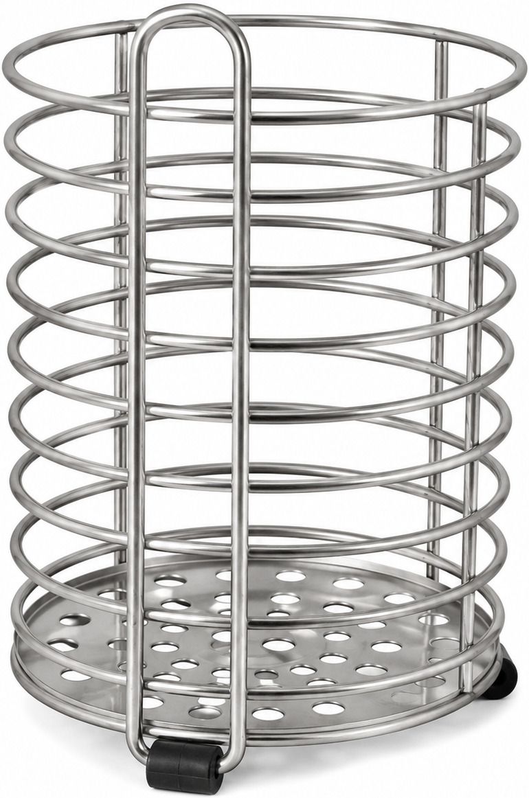 Stainless Steel Cutlery & Spoon Stand for Kitchen Utensil Holder Steel Cutlery Set-image-22