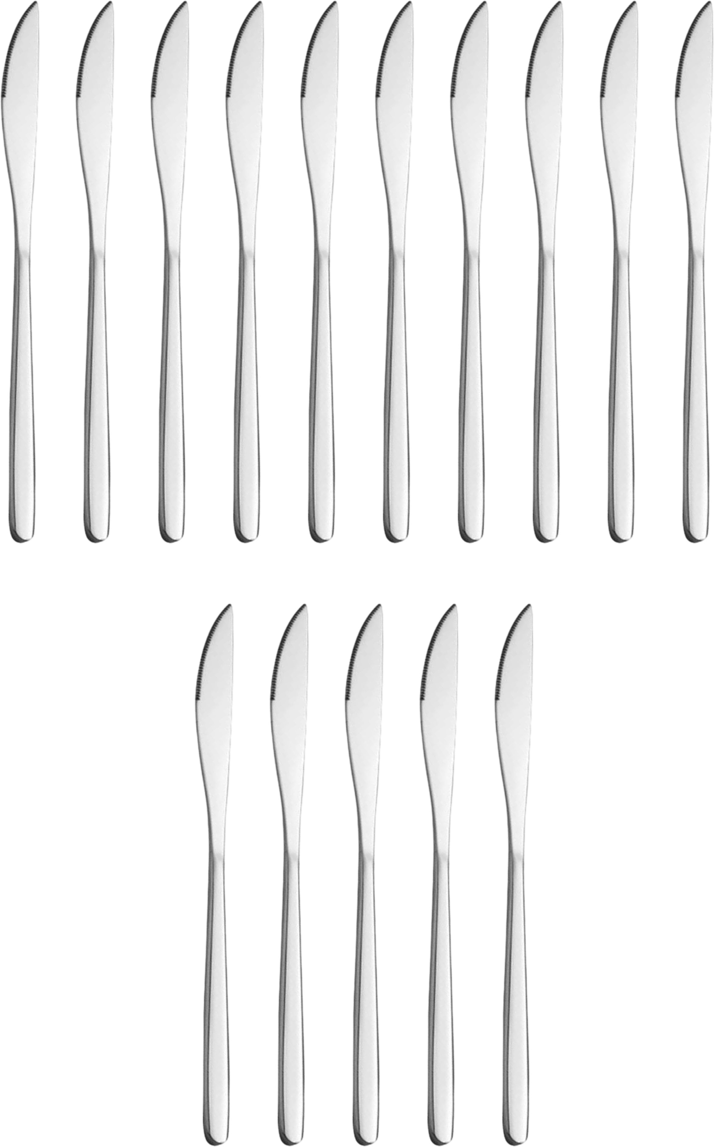yelona Stainless Steel Steak Knife, Cheese Knife, Dessert Knife, Fruit Knife, Table Knife Set-picture-33