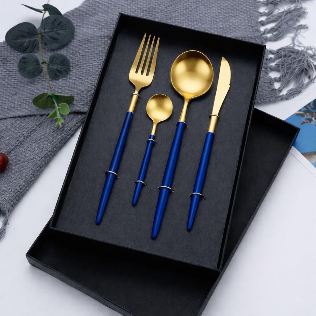 Premium Stainless Steel 4 Piece Cutlery Set Stainless Steel Cutlery Set-image-25
