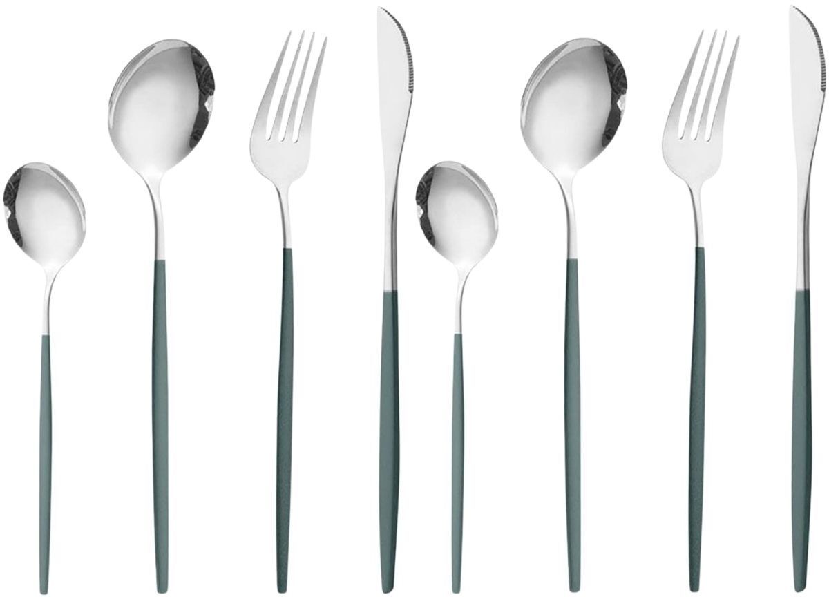 p-plus international Stainless Steel Flatware Set, Cutlery Utensil for Home Restaurant, Knife Fork Stainless Steel Cutlery Set-picture-33