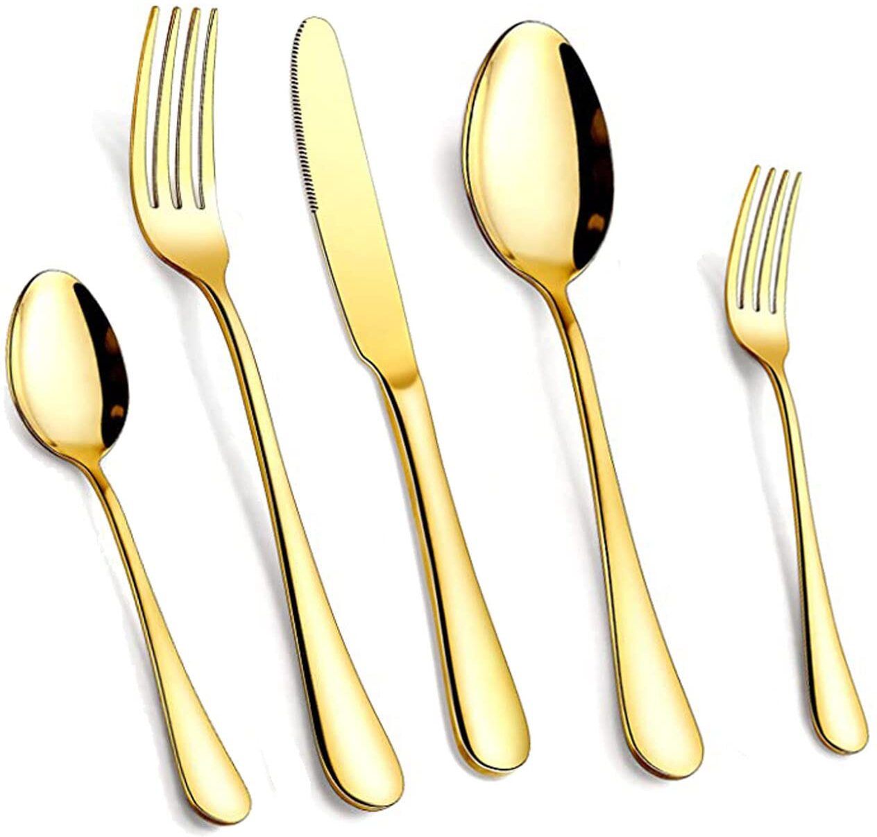 Cutlery Set, Dinnerware, Flatware, Stainless Steel Dinner Set Service Stainless Steel Cutlery Set-image-31