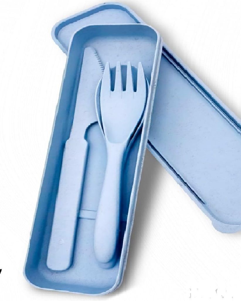 Wheat Straw Cutlery Set,Utensils for Travel,Work,Picnic,Camping And Daily Use Polypropylene, Plastic Dessert Knife