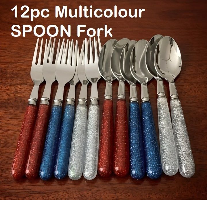 sparkle combo | Premium Dining Cutlery Set | Mirror Finish Tableware Disposable Stainless Steel Cutlery Set-image-22