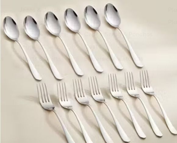 arscart By Premium Steel spoon,16cm Stainless Steel Cutlery Set-picture-14