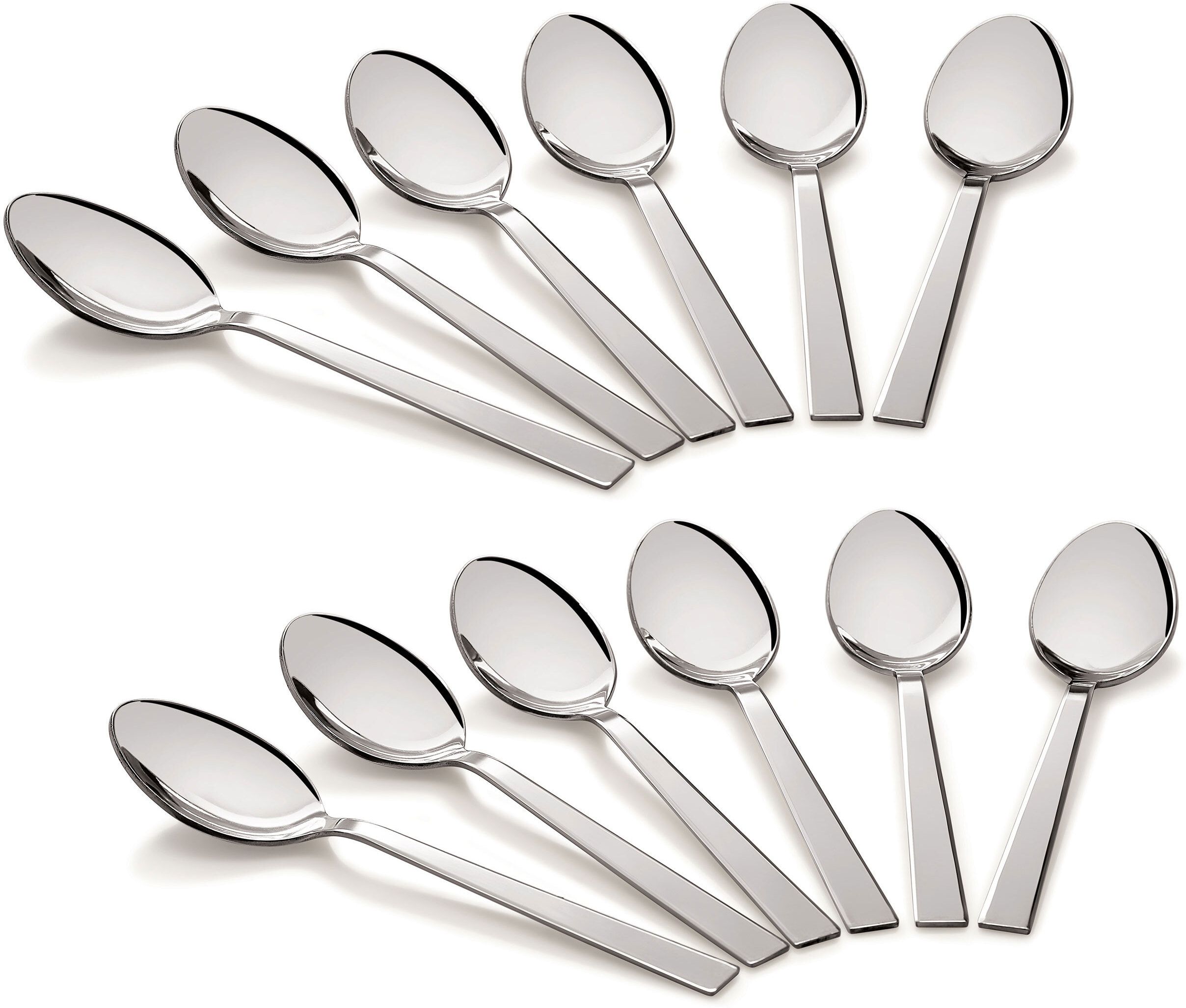 12 Pcs Wednesday Desert Spoon Set Stainless Steel Cutlery Set-image-49