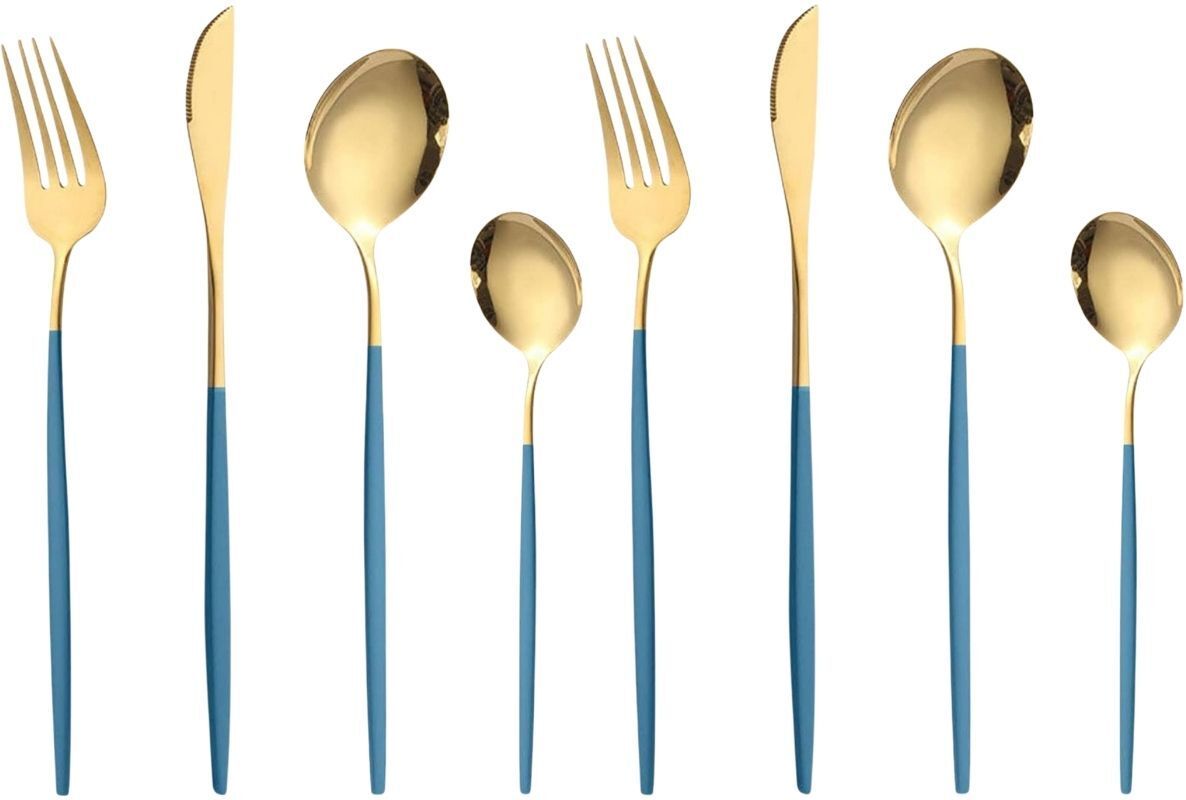p-plus international Food-Grade Stainless Steel Cutlery Set Mirror Polished Utensils Set for Home Stainless Steel Cutlery Set-picture-25