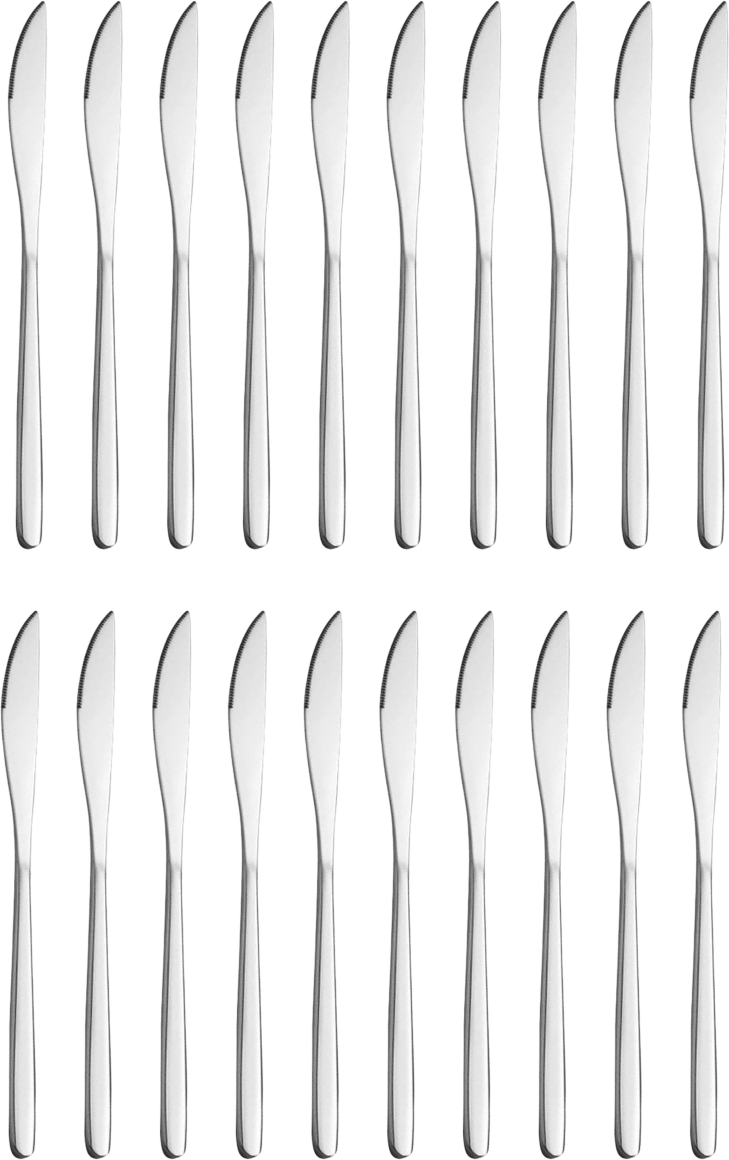 yelona Stainless Steel Steak Knife, Cheese Knife, Dessert Knife, Fruit Knife, Table Knife Set-picture-13