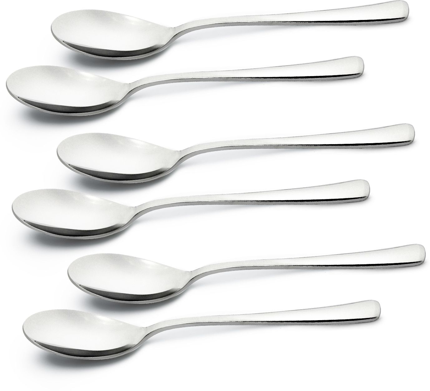 Bergner BE Essentials Lucia Dinner Spoon Set, 17.8cm Long Spoon, 3mm Thickness Stainless Steel Cutlery Set-picture-34