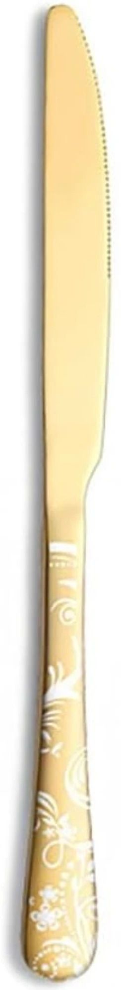 Silverware Steak Knives Set | 1-Pcs Flatware for Dinner, Party | Aurum Gold Stainless Steel Cutlery Set-image-2