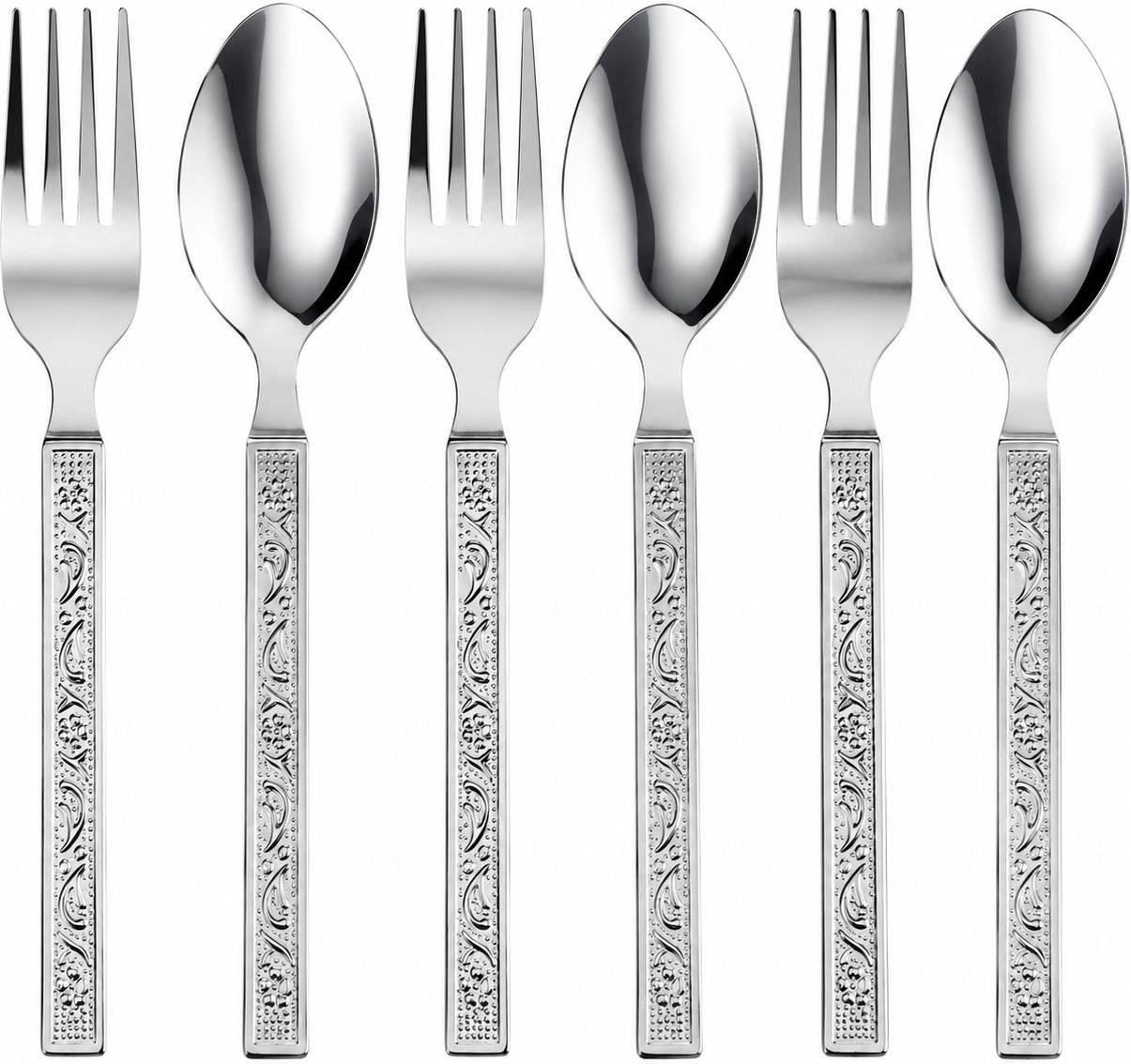 NOBLUR Premium Tea Spoon And Fork Set Stainless Steel Cutlery Set-image-40