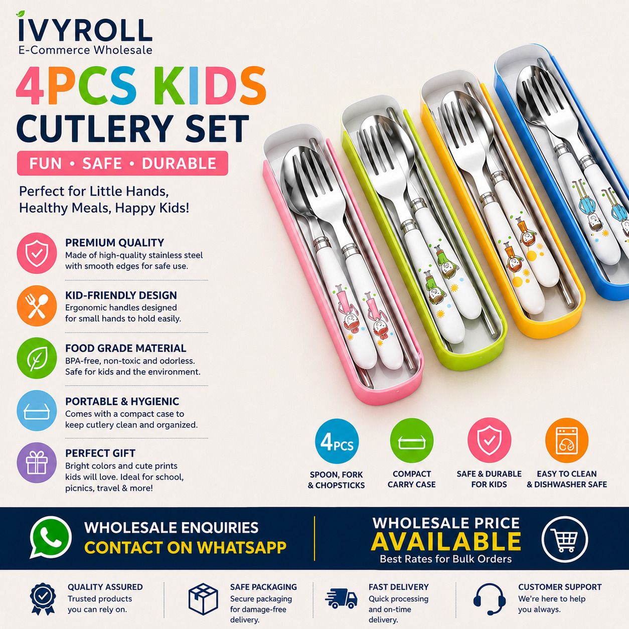 ivyroll V&I2667 Stainless Steel Cutlery Set-picture-45
