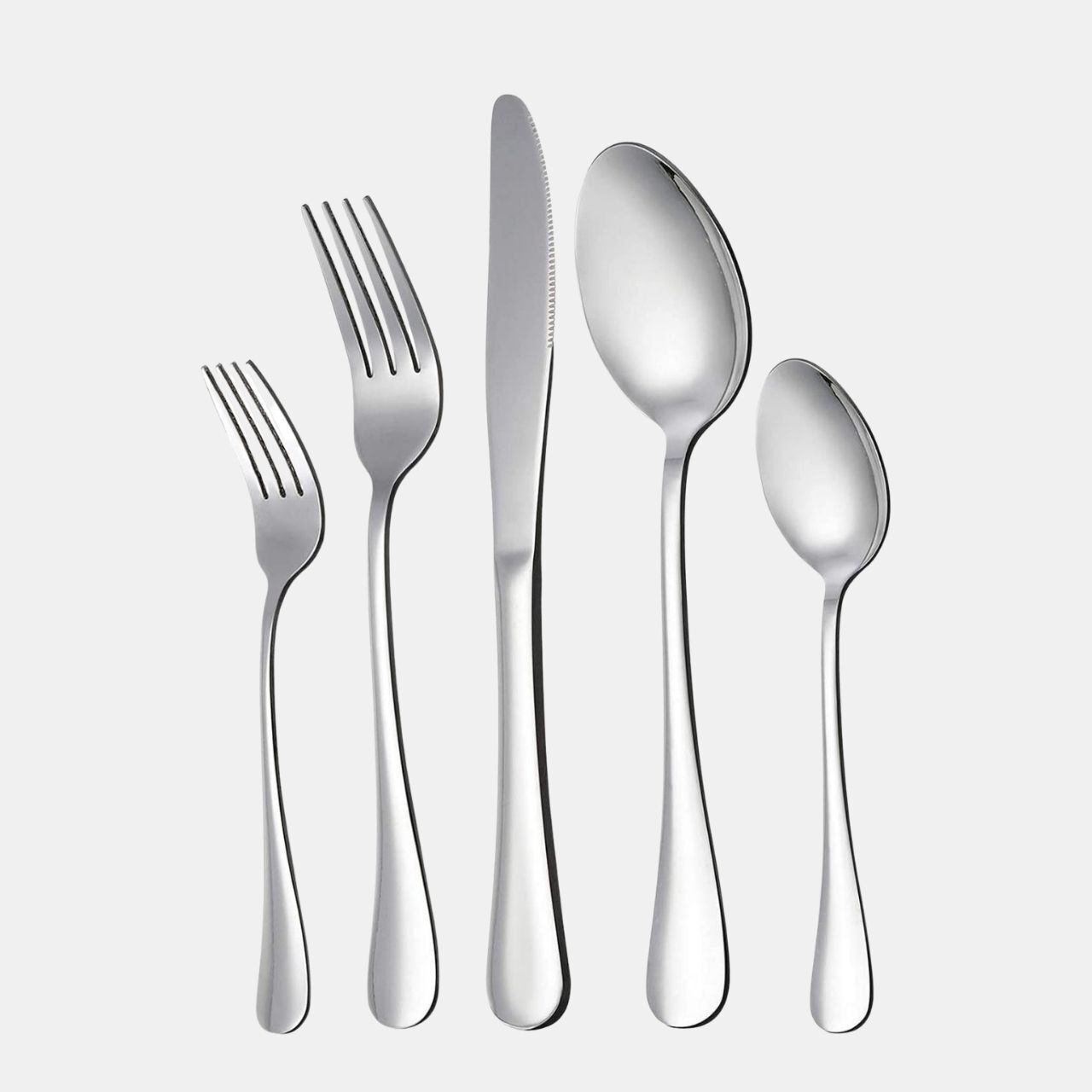 p-plus international Silverware Set, Stainless Steel Cutlery, Kitchen Set with Knife Spoons and Fork Stainless Steel Cutlery Set-picture-37