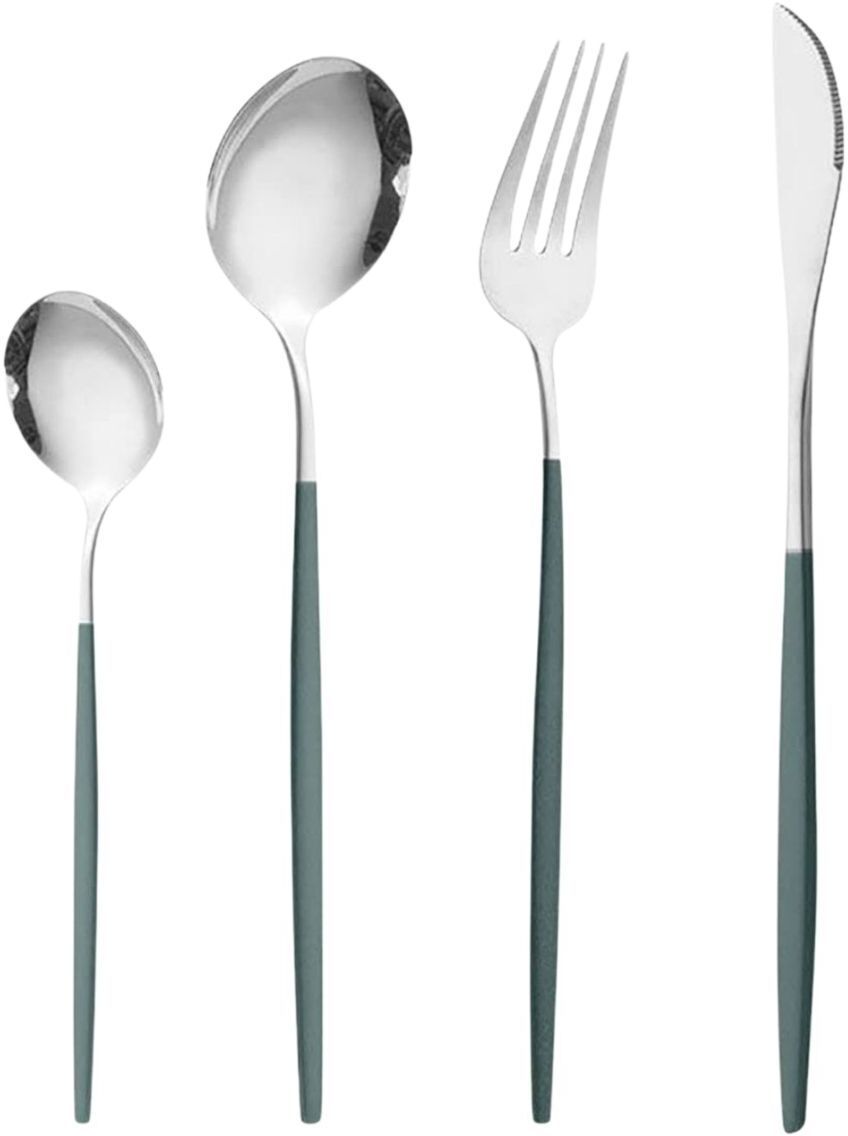 p-plus international Tableware Sets for Forks Spoons Knives, Camping Silverware Travel Utensils Stainless Steel Cutlery Set-picture-19