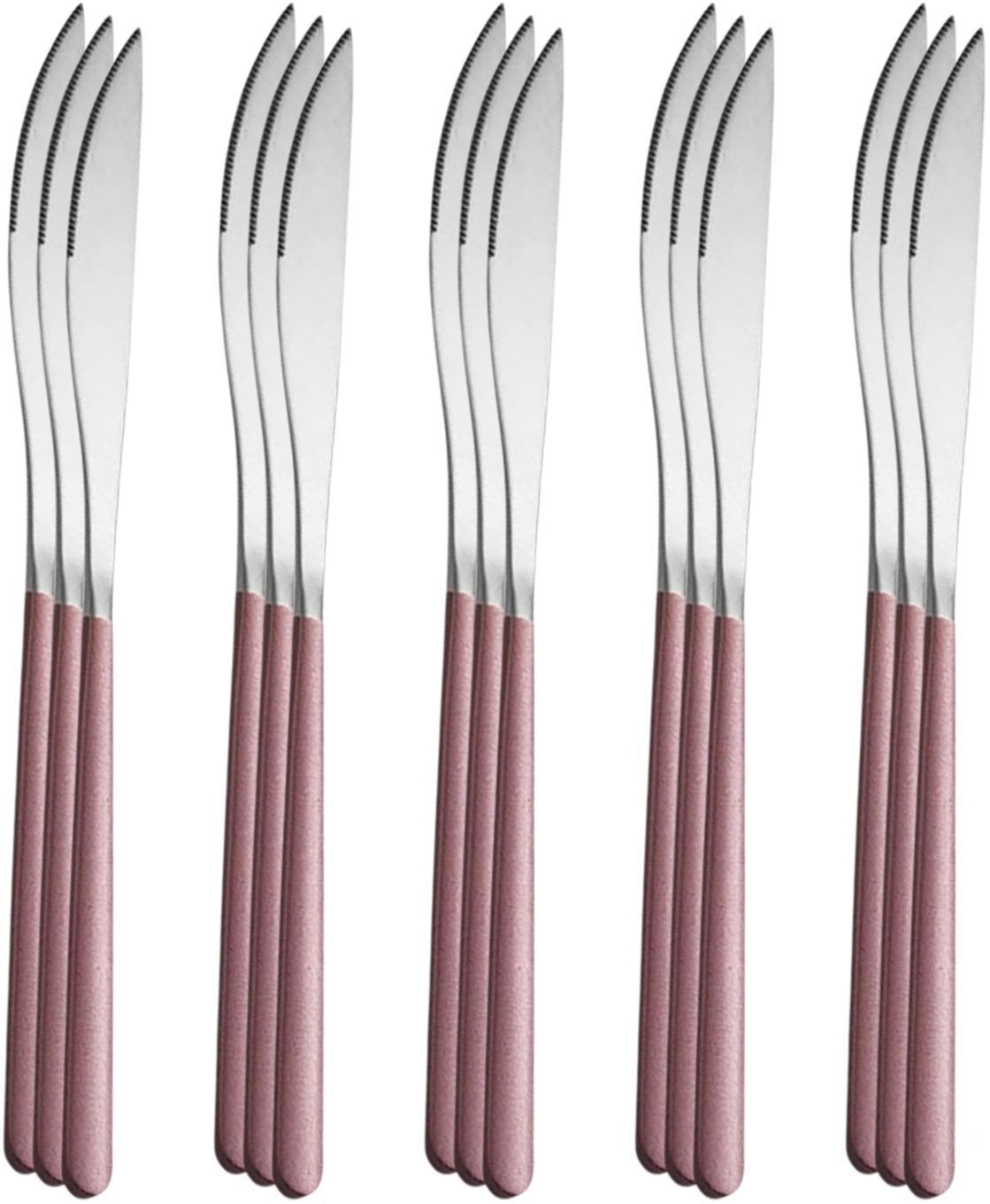 p-plus international Dessert Silver Knives Silverware Home Kitchen Durable Butter Knife Food Grade Stainless Steel Cutlery Set-picture-34