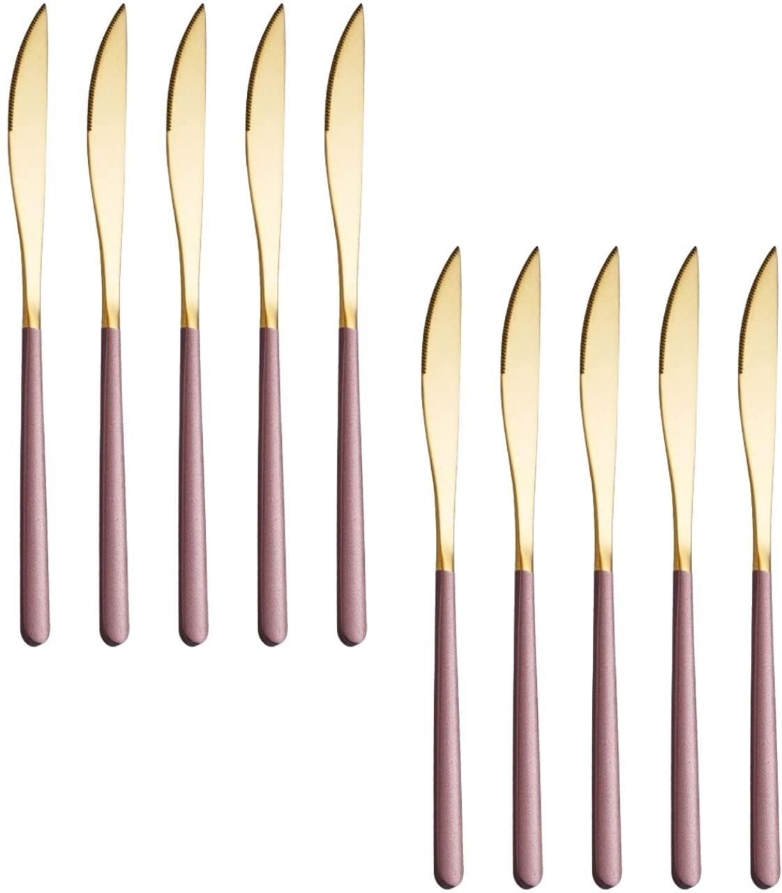 p-plus international Stainless Steel Sharp Knives, Dinner, Dishwasher Safe Sturdy and Easy to Clean Stainless Steel Cutlery Set-picture-31