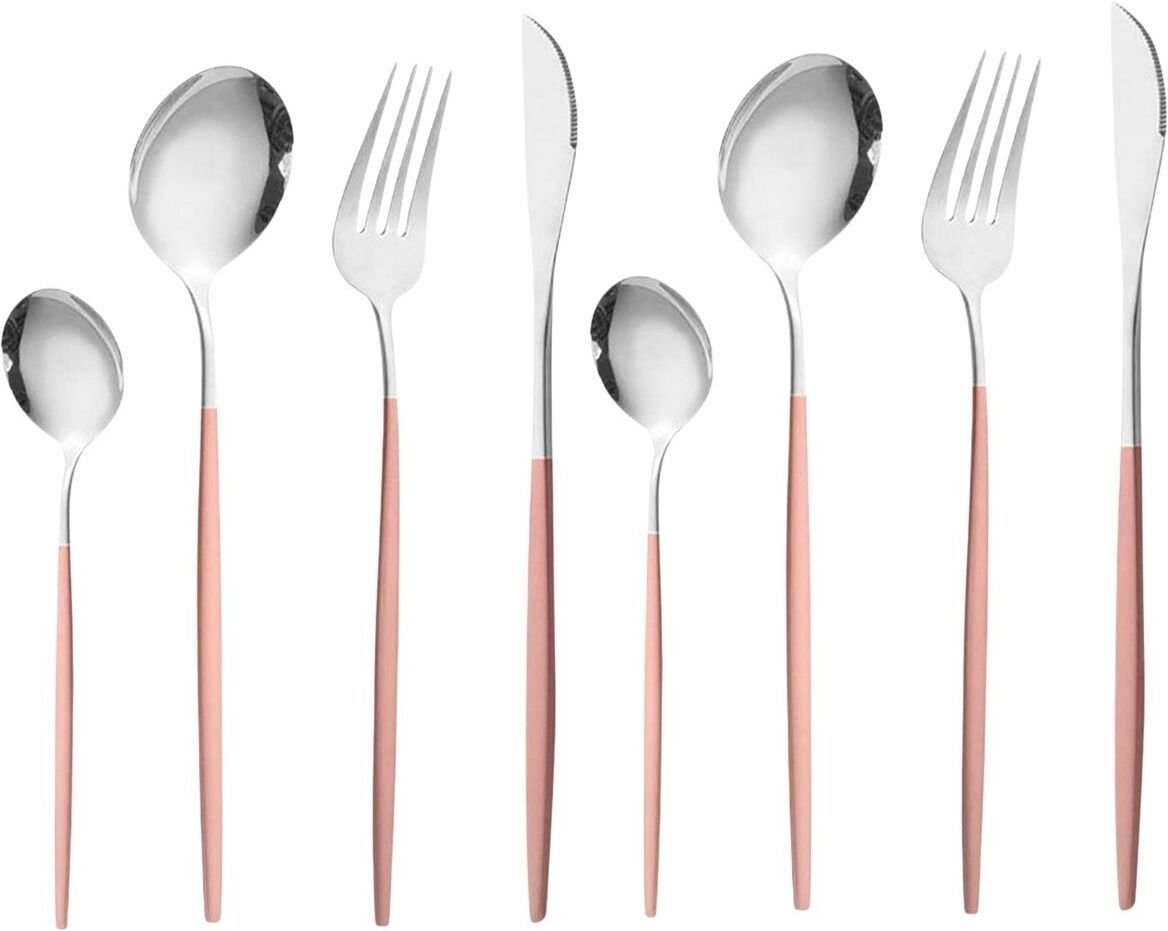 p-plus international Cutlery Set, Kitchen Tableware for Home and Restaurant, Knives Forks Spoon Set Stainless Steel Cutlery Set-picture-29