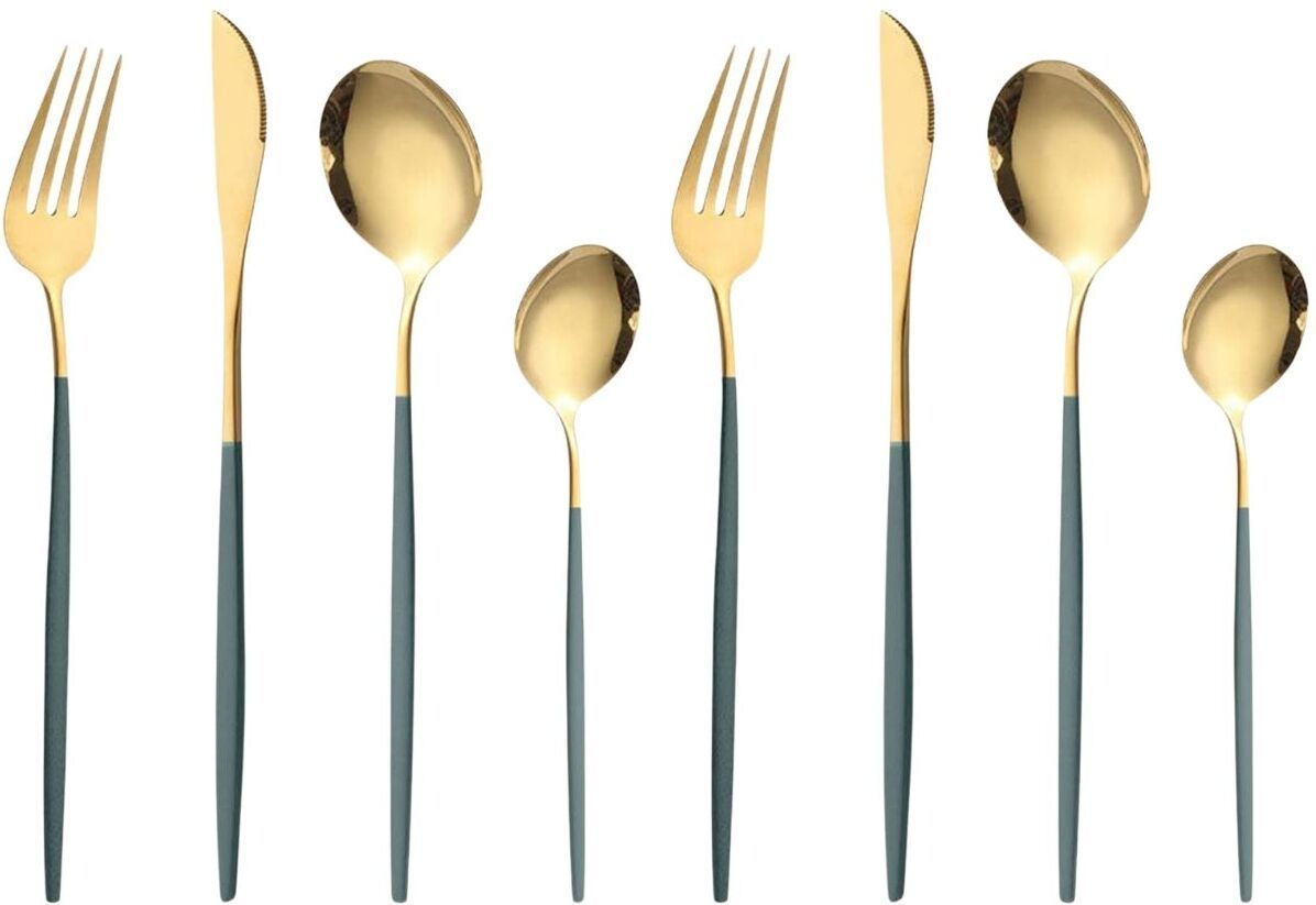 p-plus international Tableware Sets for Forks Spoons Knives, Camping Travel Utensils Set Cutlery Stainless Steel Cutlery Set-picture-30