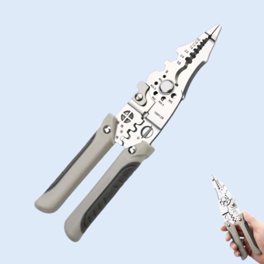 ashaka Industrial Grade Automatic Cable Stripper and Crimping Plier All-in-One Professional Cable Stripper and Terminal Crimper Wire Cutter-picture-13