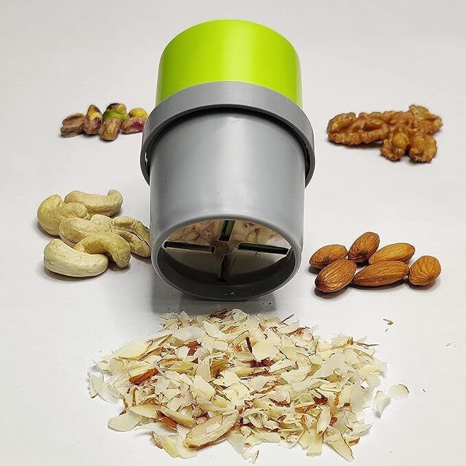 Dry Fruit Cutter and Slicer Gadgets Fruit Slicer Dry Fruit Cutter & Slicer, Dryfruit Choppers for Kitchen Nut Cutter-image-5