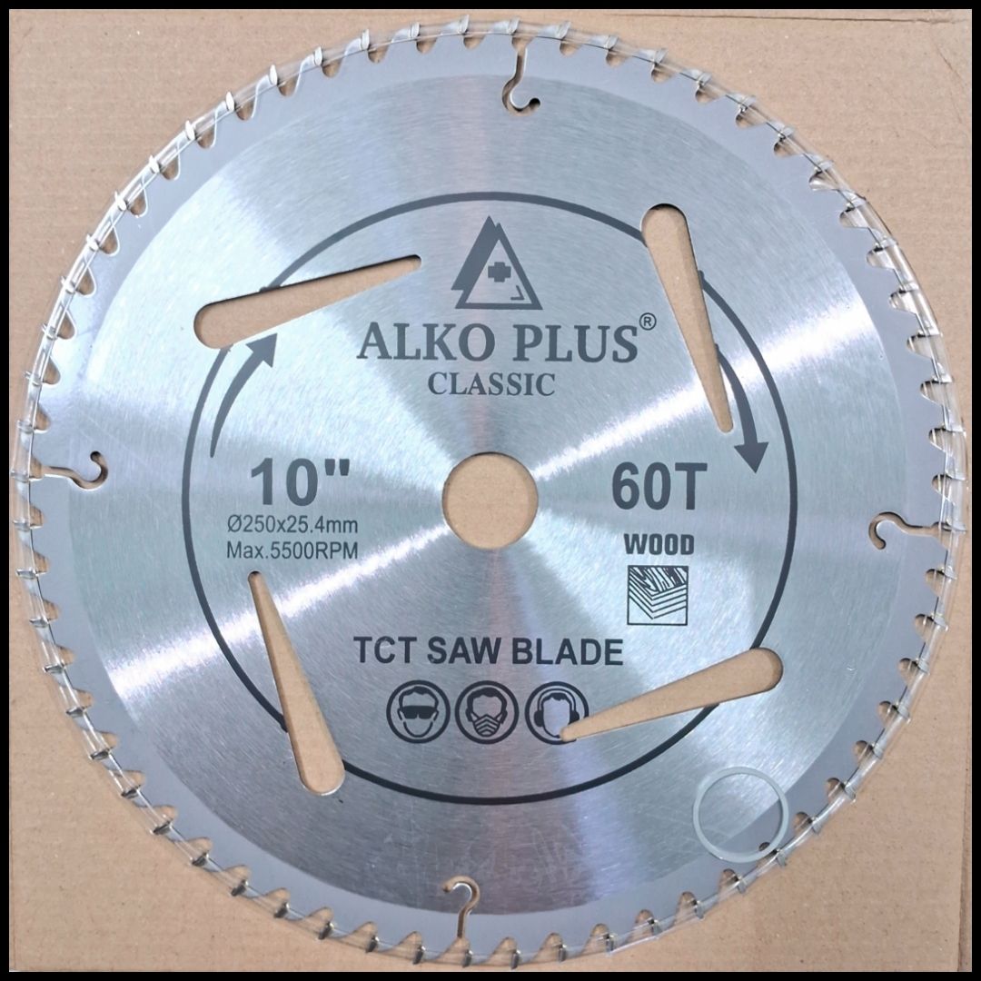 alko plus 10inch; 60teeth; CLASSIC; Wood Saw Circular Blade 10inch; 60teeth; ALKO PLUS; CLASSIC; Wood Saw Circular Blade Wood Cutter-picture-19