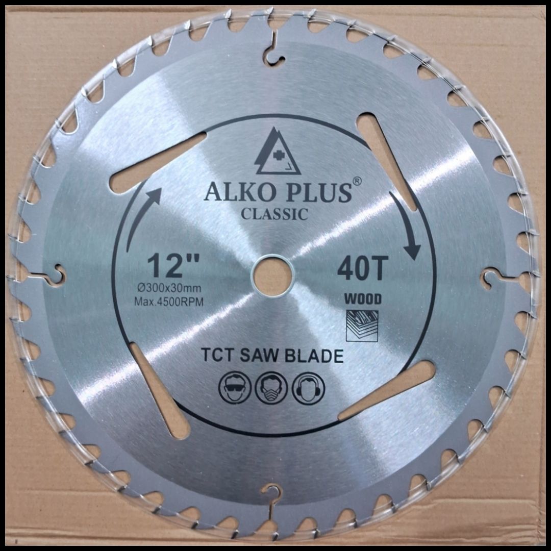 alko plus 12inch; 40teeth; CLASSIC; Wood Saw Circular Blade 12inch; 40teeth; ALKO PLUS; CLASSIC; Wood Saw Circular Blade Wood Cutter-picture-33
