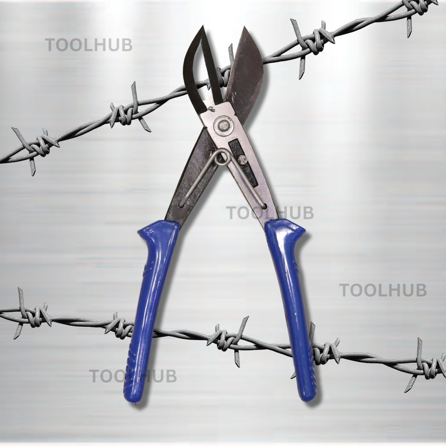 toolhub Ease Handly 8 Inch Cutter Tool | Hand Held Steel/TIN/Wire/Net Metal Cutter-picture-28