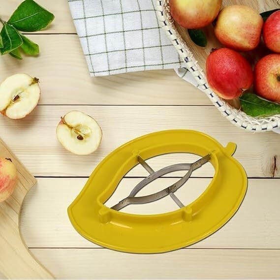 keshvat MANGO-CUTTER-01 Premium Mango Cutter Metal Cutter-picture-39