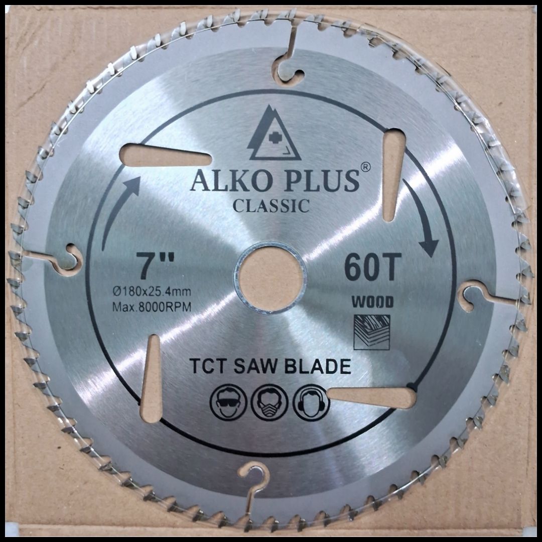 alko plus 7inch; 60teeth; CLASSIC; Wood Saw Circular Blade 7inch; 60teeth; ALKO PLUS; CLASSIC; Wood Saw Circular Blade Wood Cutter-picture-20