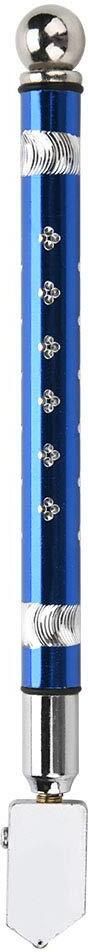 Glass Cutter Wheel, Portable Handheld Glass Cutting Tools Cutting 3-15mm with Knife Sharpeners, Wheel Type Cutter (Blue) Glass Cutter-image-47