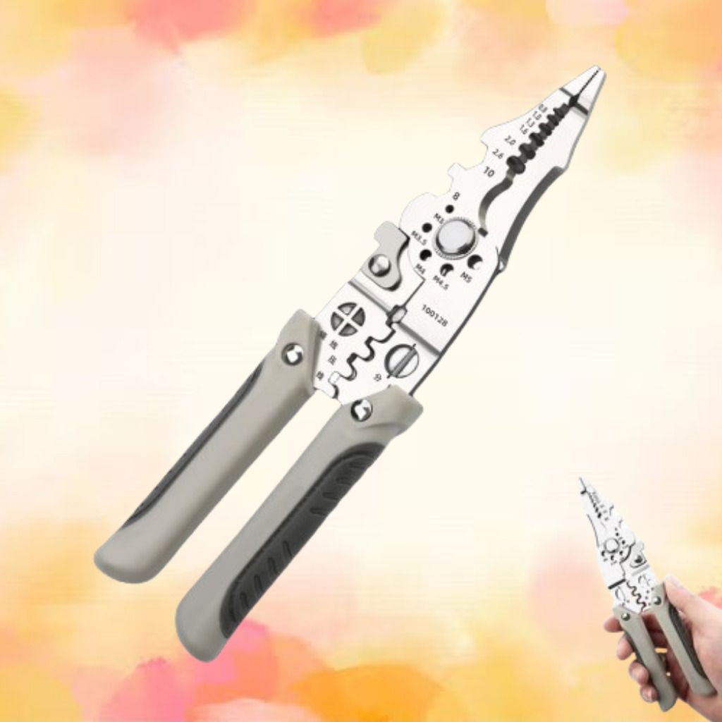 jashikumi Professional Wire Stripping Plier Professional Wire Stripping Plier Wire Cutter-picture-14