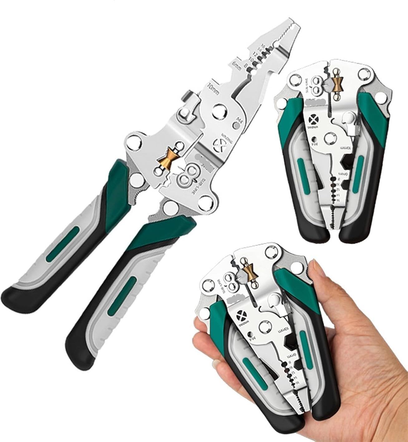 aexo Multifunction Wire Crimping Tool Multi Purpose Crimping Tool Wire Cutter Wire Cutter-picture-29