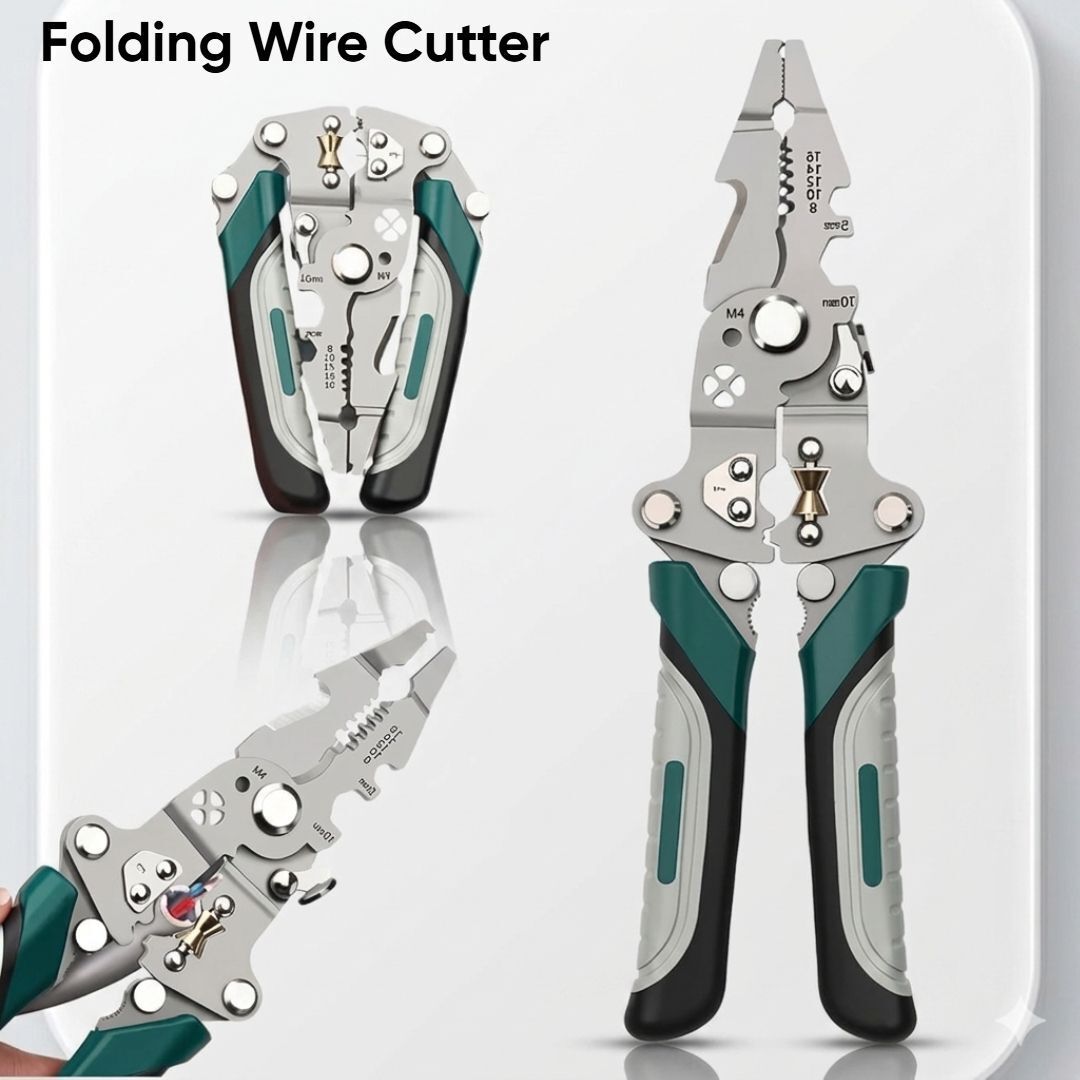 Folding Wire Cutter Portable Multi Function Tool smooth Folding Wire Cutter Portable Multi Function Tool cutter Wire Cutter-image-26