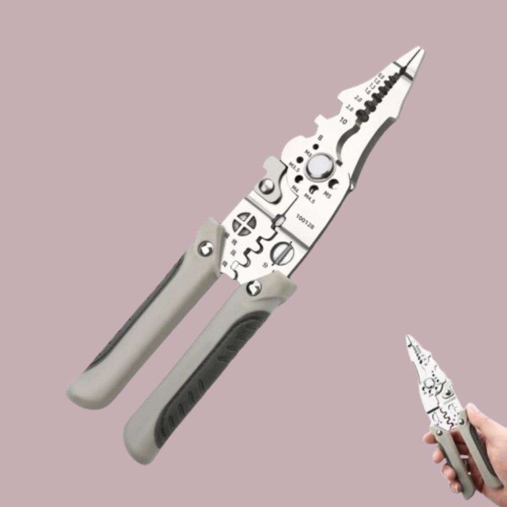 jashikumi Precision Wire Stripping, Cutting, and Crimping Hand Tool Precision Wire Stripping, Cutting, and Crimping Tool Wire Cutter-picture-37