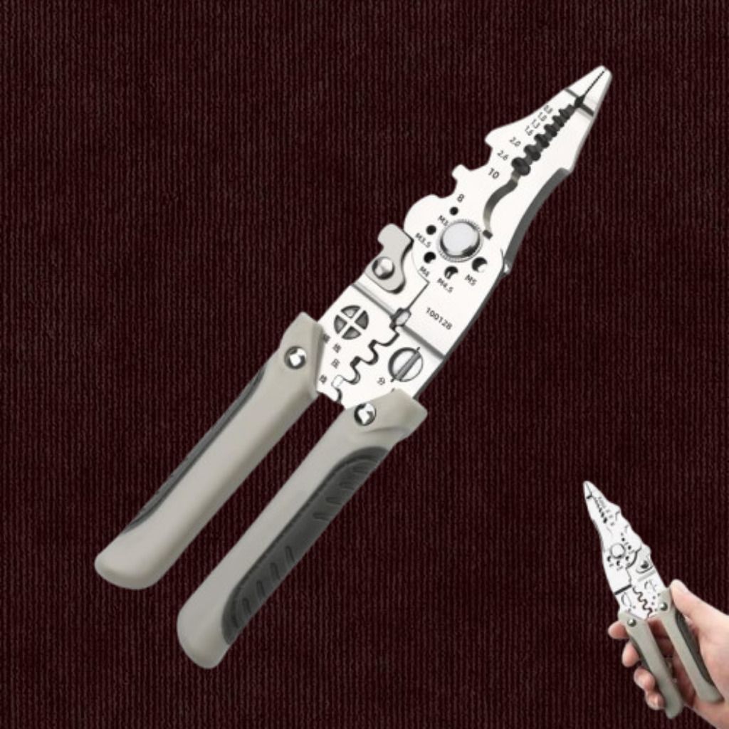 ashaka Multi-Function Wire Stripping, Cutting, and Crimping Multi-Function Wire Stripping, Cutting, and Crimp Wire Cutter-picture-2