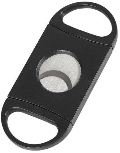 meeto Double Blade Stainless Steel Pocket Cigar Cutter Fit Almost Cigar Sizes Guillotine Double Blade Cigar Clippers Tool Metal Cutter-picture-46