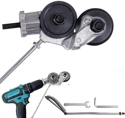 greva Electric Drill Refitting Plate Shears Tool. Metal Cutter Sheet Drill Attachment Electric Drill Plate Cutter,Metal Nibbler Drill Attachment Metal Cutter-picture-23