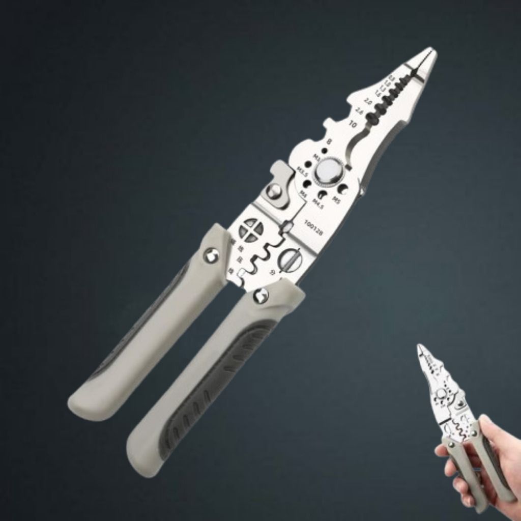 jashikumi Versatile Electrical Wire Stripper, Crimper, and Cutter Versatile Electrical Wire Stripper, Crimper, and Cutter Wire Cutter-picture-32