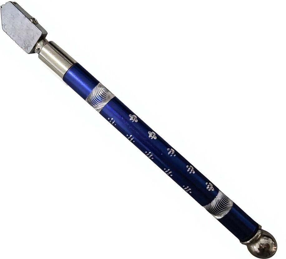a&s toolshop Heavy Duty 1pcs Glass Cutter Tile Cutter Pen Style Glass and Tile Cutting Tool Professional Tool (Blue) Glass Cutter-picture-34