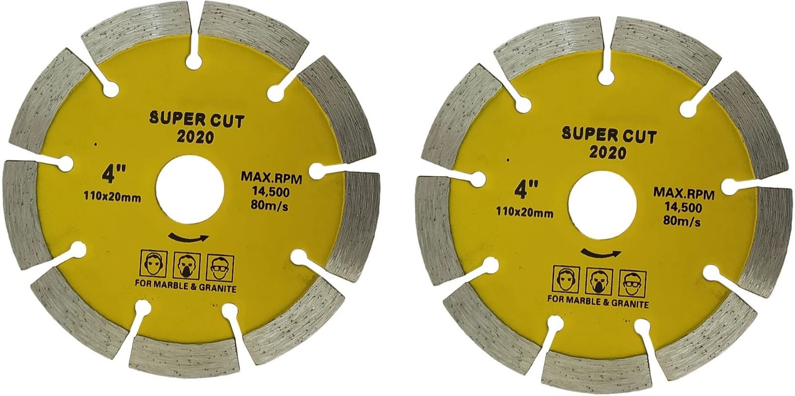 zike Heavy duty 2pc 4inch (100mm) Diamond saw Blade 4"x9T Marble cutting wheel Heavy duty 2pc 4inch (100mm) Diamond saw Blade 4"x9T Marble cutting wheel Metal Cutter-picture-40