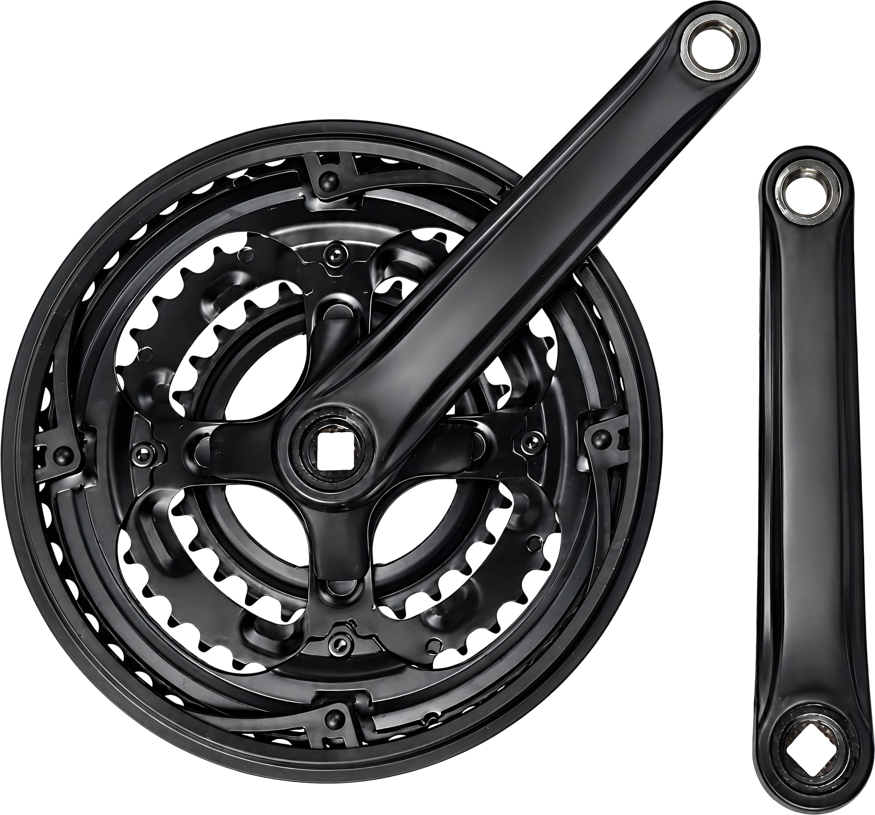 razaiq Bicycle Crankset Triple Chainwheel with Crank Arms, 3 Speed Front Gear Set, Mountain Bike, Racing Bike, Road Bicycle Wheel-picture-17