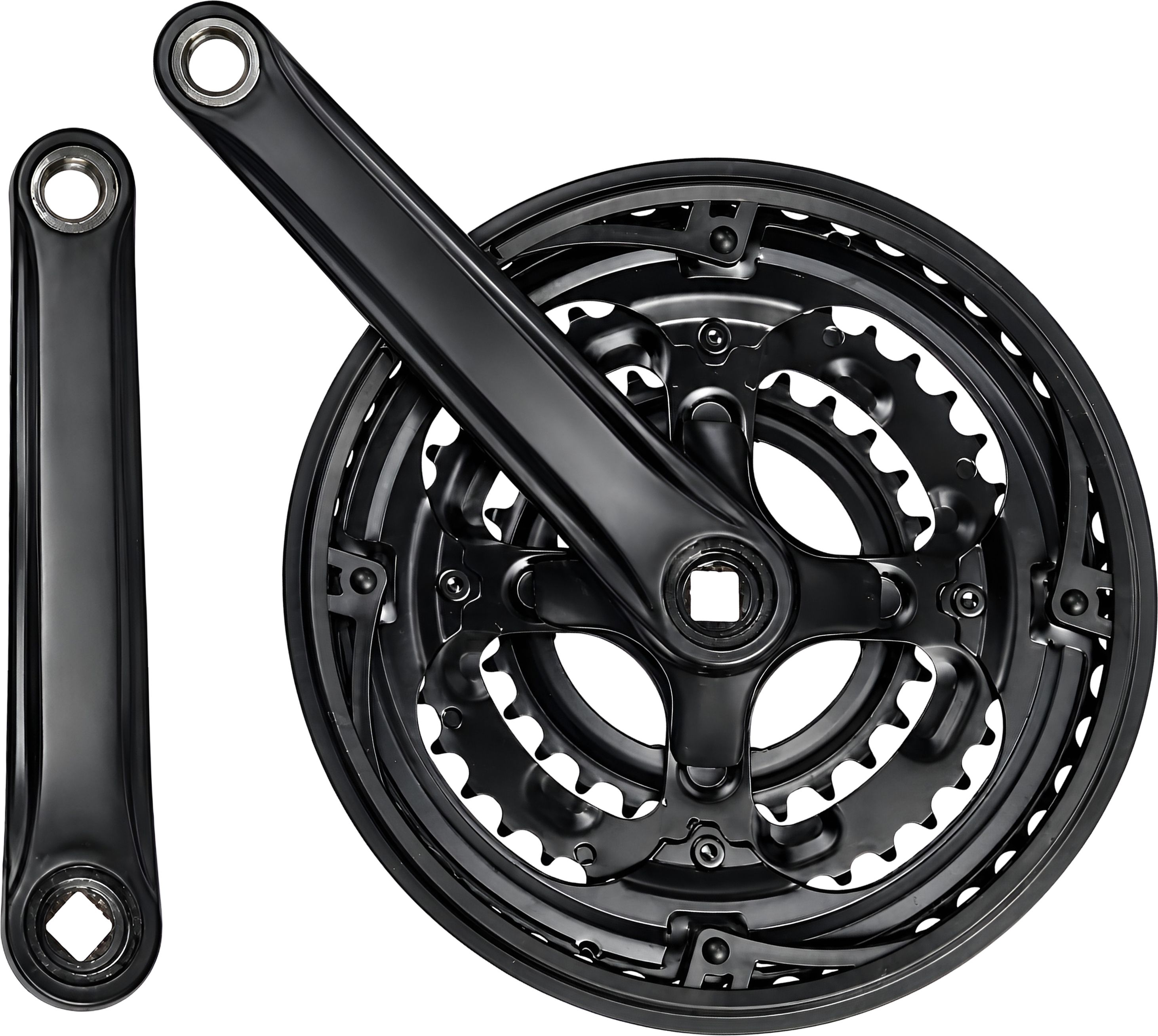 razaiq Bicycle Crankset Triple Chainwheel with Crank Arms, 3 Speed Front Gear Set, Mountain Bike, Racing Bike, Road Bicycle Wheel-picture-19