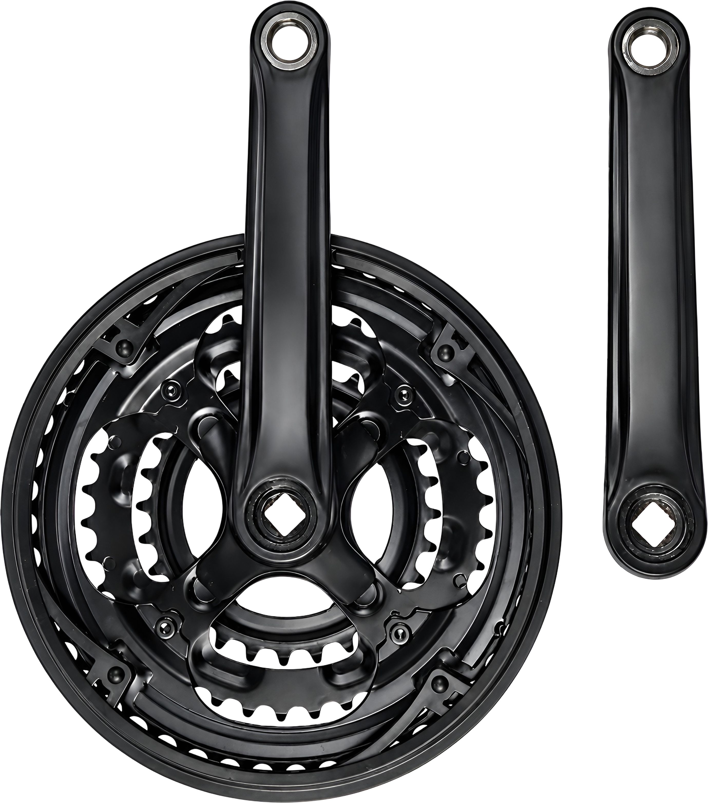 razaiq Bicycle Crankset Triple Chainwheel with Crank Arms, 3 Speed Front Gear Set, Mountain Bike, Racing Bike, Road Bicycle Wheel-picture-18