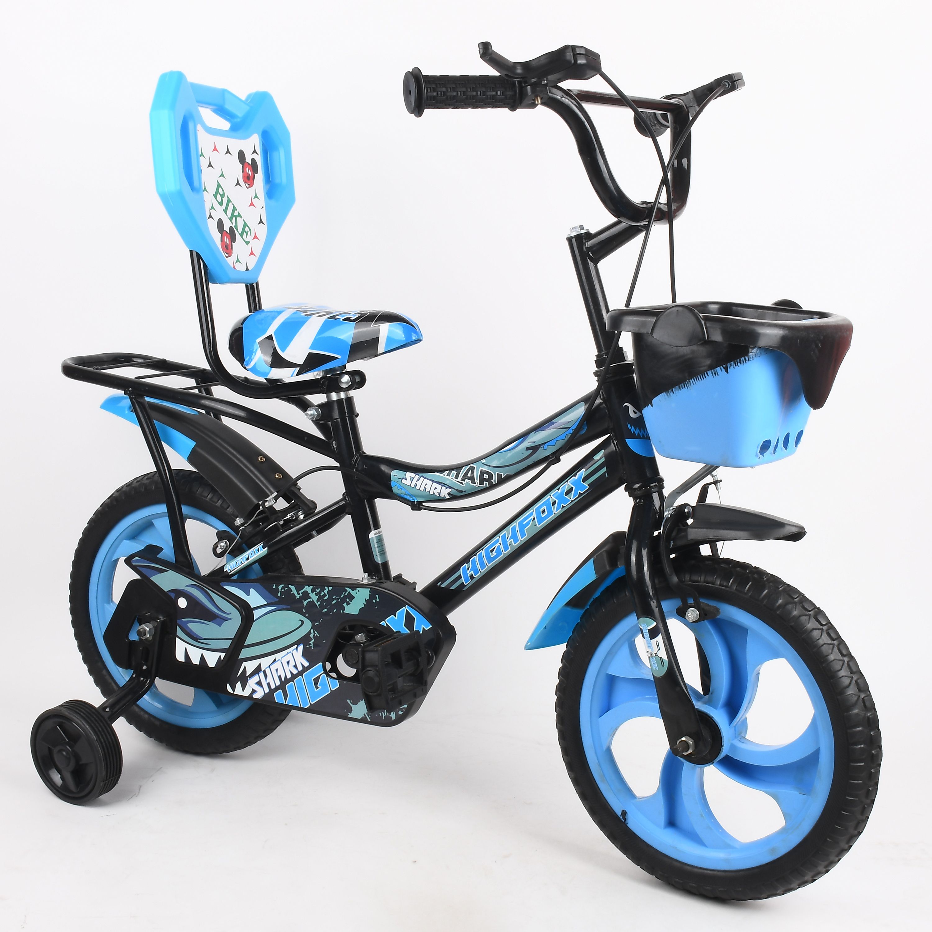 10T SELTON PVC SKYBLUE CYCLE FOR BOYS AND GIRLS 10 T (inch) BMX Cycle-image-48