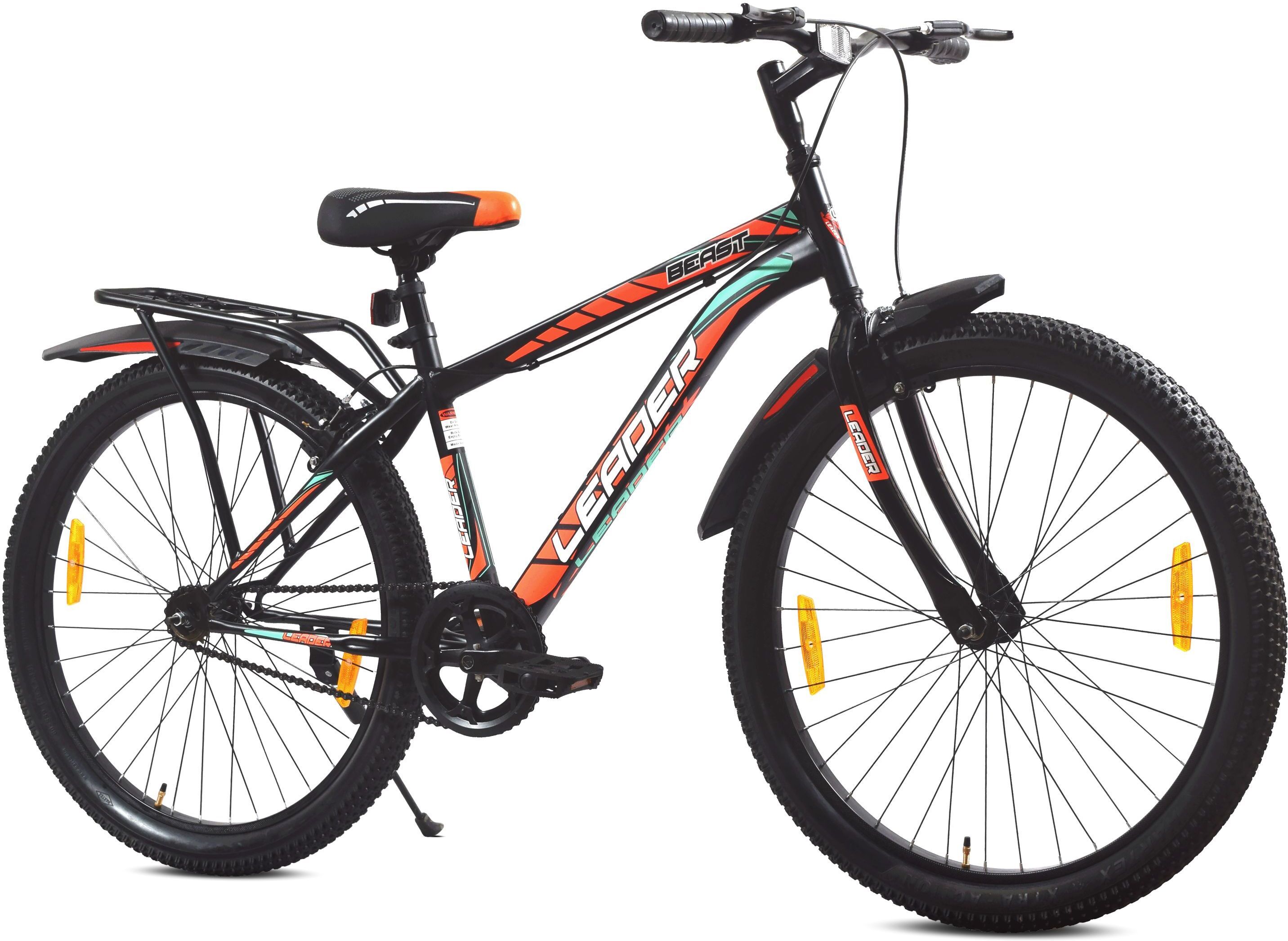 leader Beast 24T IBC Premium Kids MTB Cycle,City Bike/Kids Bicycle with Inbuilt Carrier 24 T (inch) Mountain Cycle-picture-14