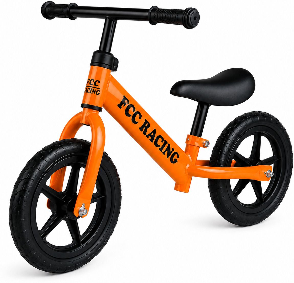 fccracing Kids Balance Bike for Toddlers 2+ Years, Adjustable Seat, Solid Tires 12 T (inch) Balance Bike-picture-10