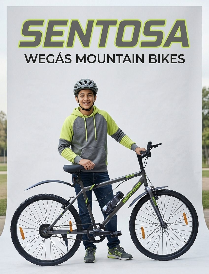 SENTOSA 26T RIGID FORK POWER BRAKES 26 T (inch) BMX Cycle-image-46