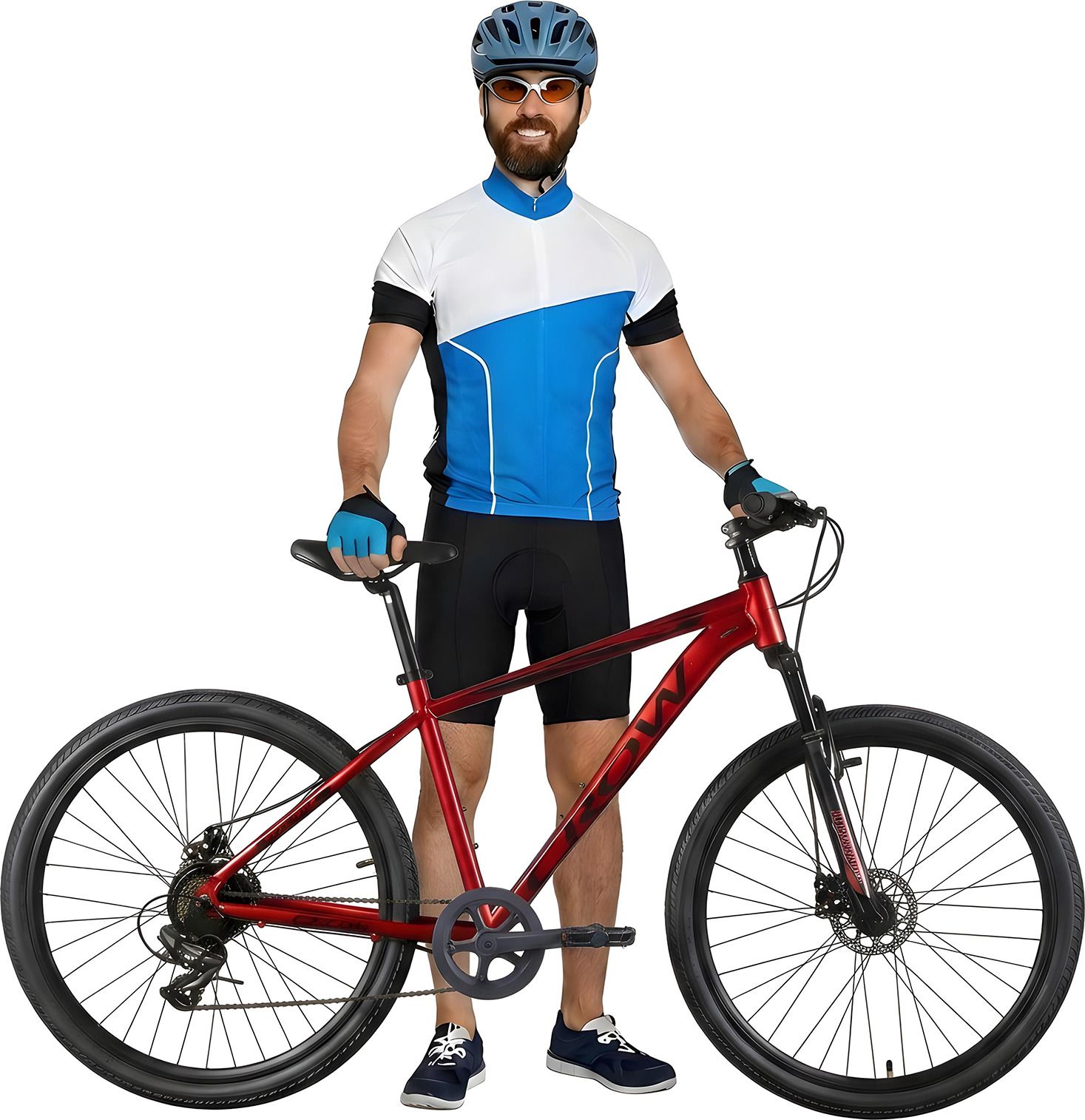 ROAD RUNNER 7 SPEED | 6061 ALLOY FRAME | SUSPENSION | 700C | Shimano Gears 700C T (inch) Hybrid Cycle/City Bike-image-44