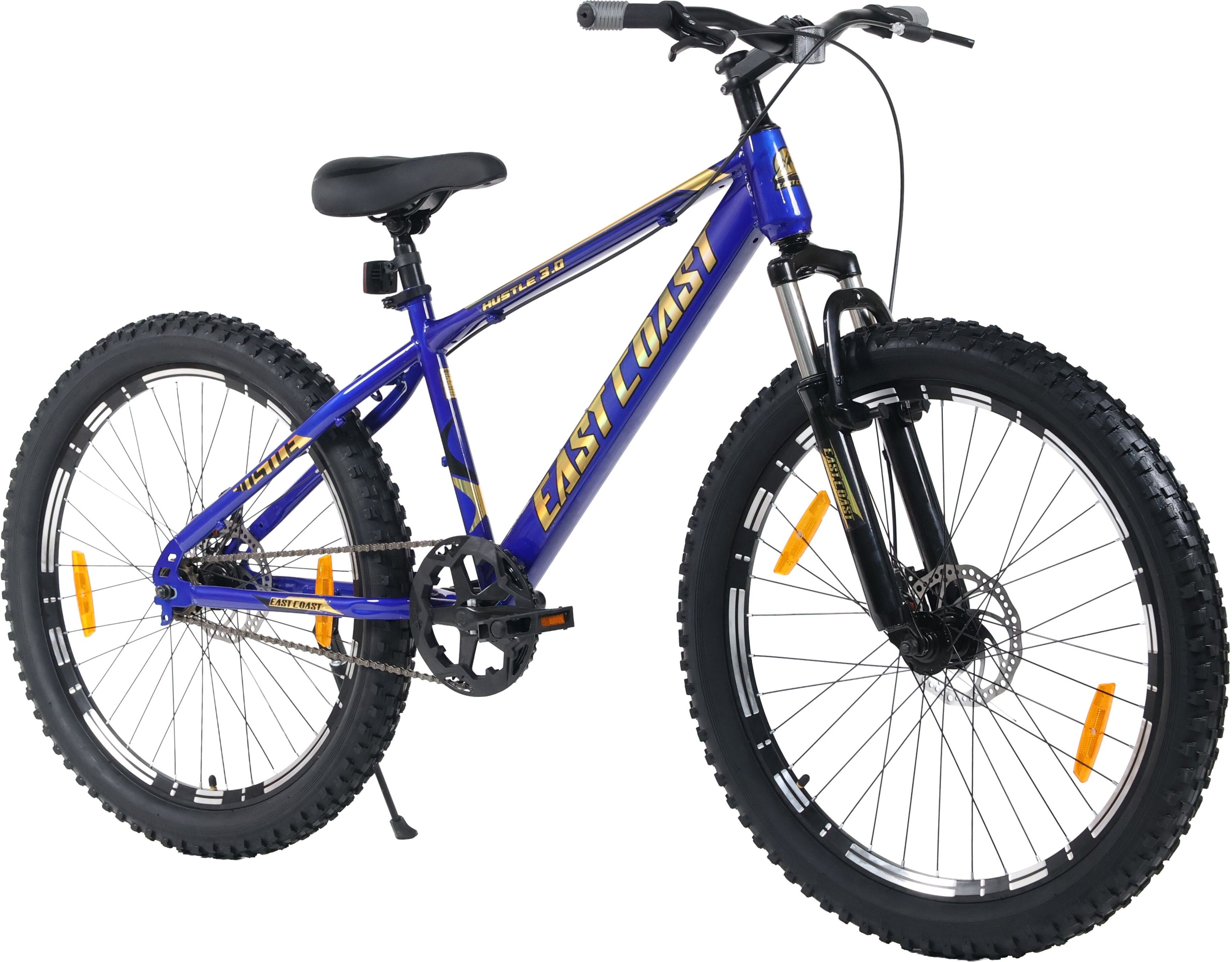 Hustle Gold 27.5T cycle II Double Disc II Fat Tyres II Double Wall Alloy Rims 27.5 T (inch) Mountain Cycle-image-27