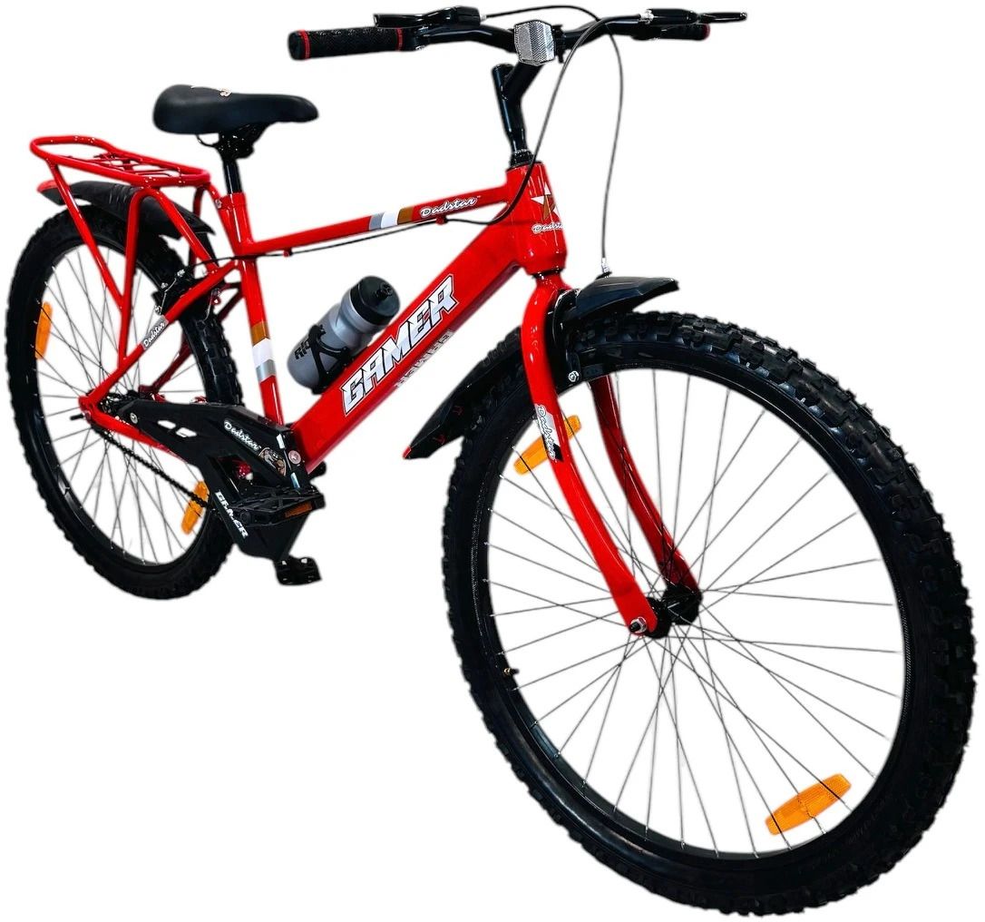 GAMER 24T CYCLE FOR AGE 9-12 YEARS 24INCH BICYCLE FOR 5.5FT HEIGHT SINGLE SPEED 24 T (inch) BMX Cycle-image-45